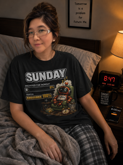 SUNDAY: 0% Prepared For Monday, 100% DENIAL