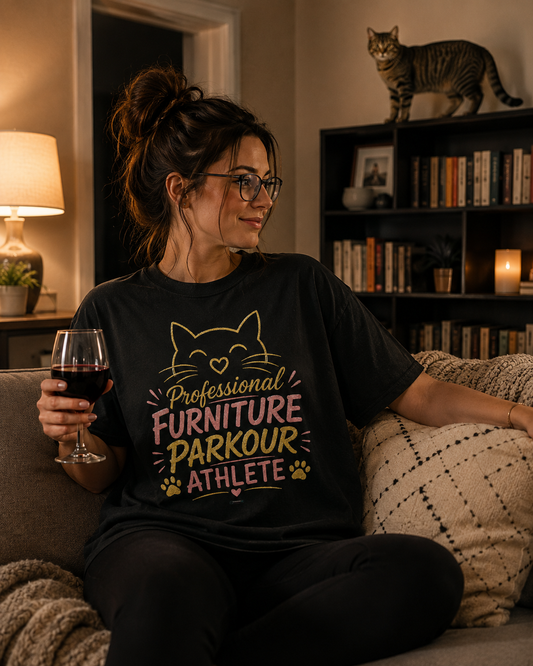 CAT Professional Furniture Parkour Athlete T-Shirt