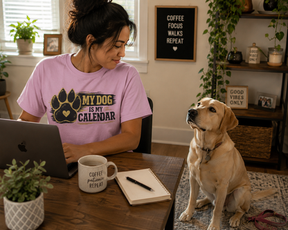 PAWS: My Dog Is My Calendar T-Shirt