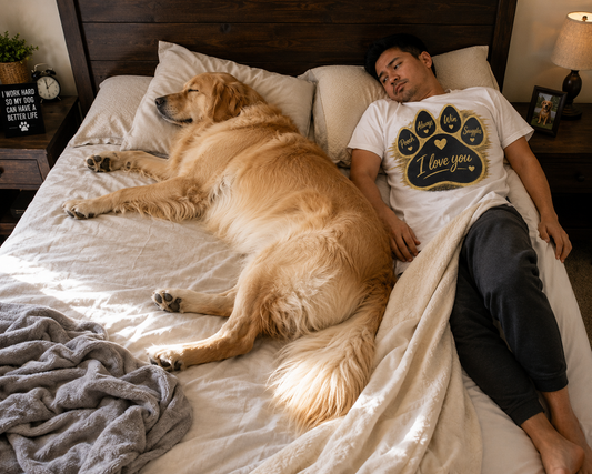 PAWS: Pooch Always Win Snuggles T-Shirt