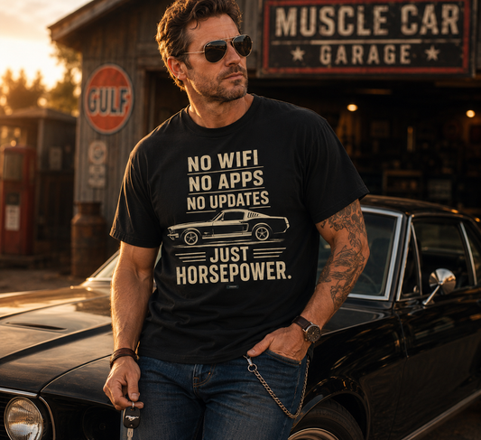 CLASSIC CAR Mustang Muscle T-Shirt