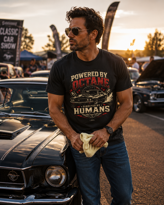 CLASSIC CAR Powered By Octane T-Shirt