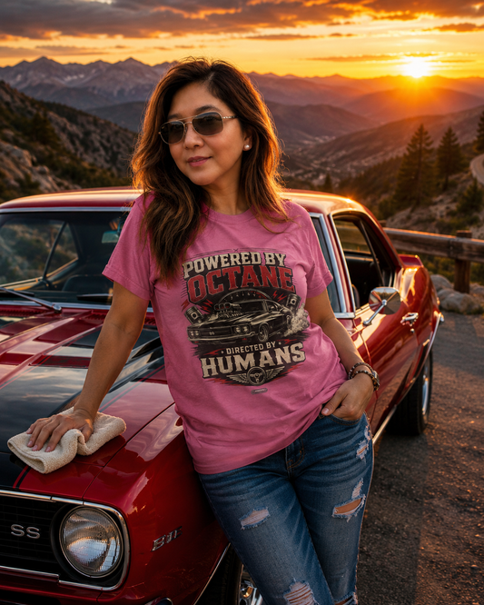 CLASSIC CAR Powered By Octane T-Shirt.