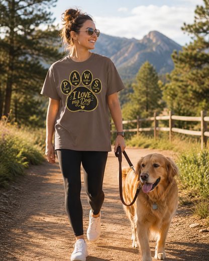PAWS: Proud Animal Walking Society T-Shirt