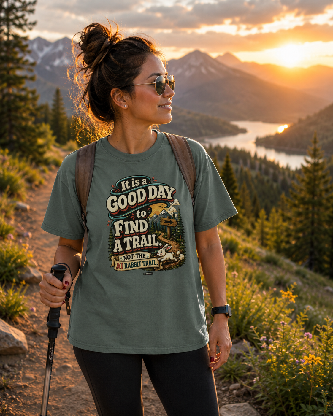 It Is a Good Day to Find a Trail T-Shirt