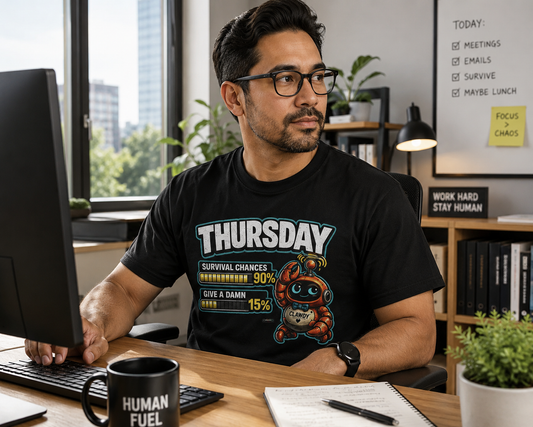 THURSDAY: Survival Chances 90%, Give a Damn 15%
