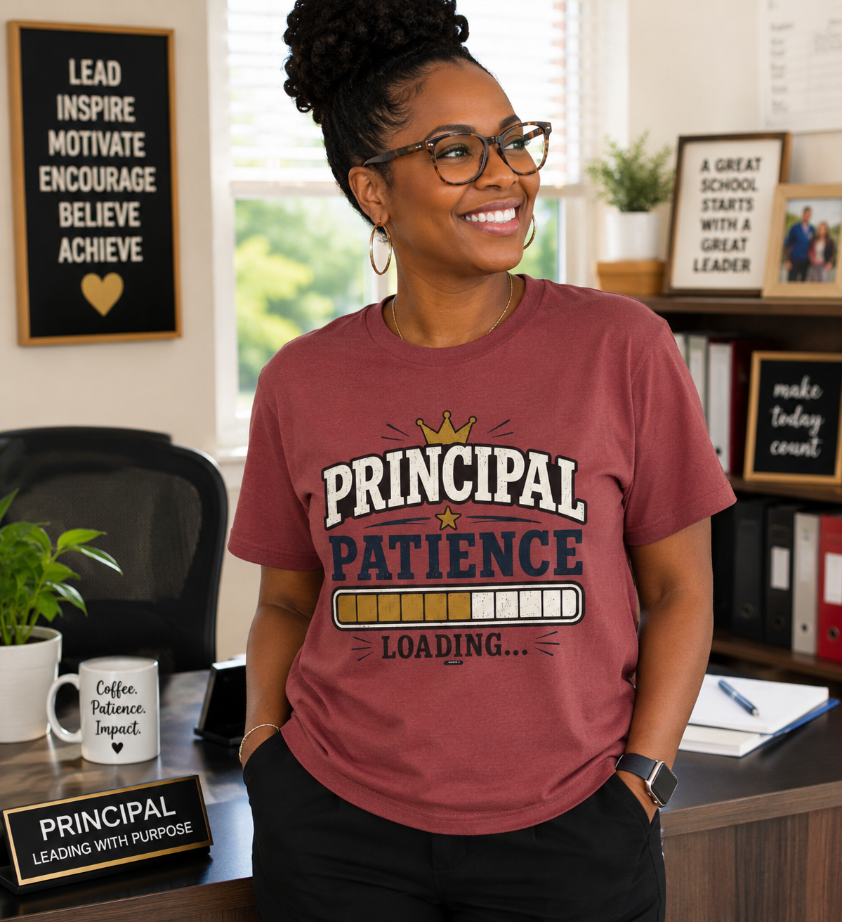 BTS: PRINCIPAL-Patience loading   T-SHIRT