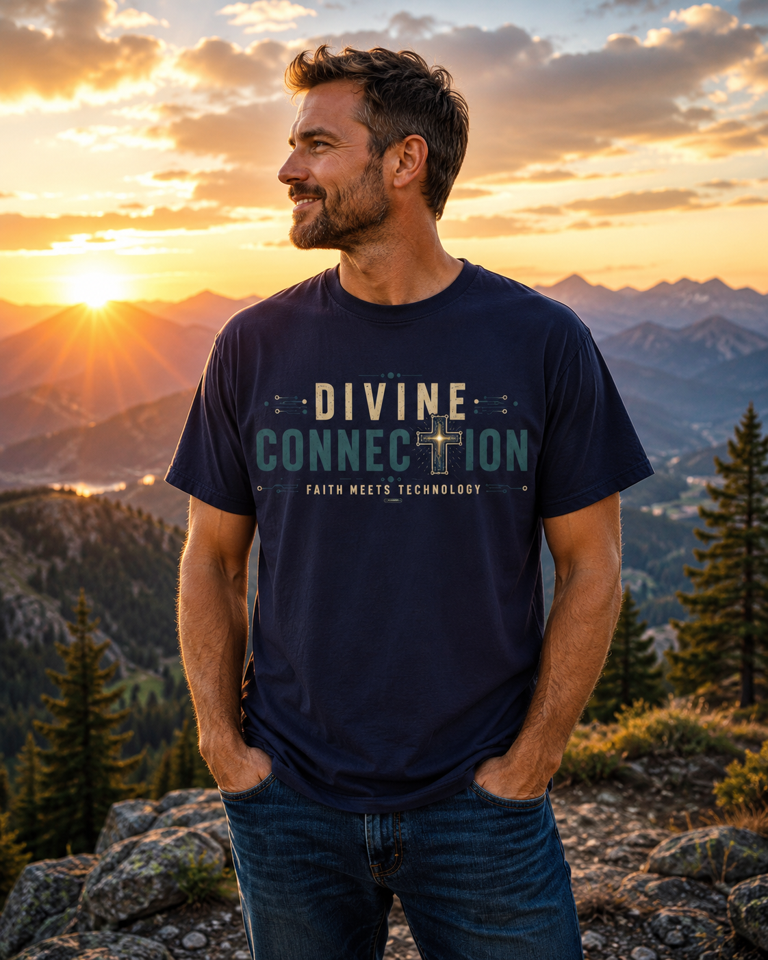 DigitalDivine: DIVINE CONNECTION T-Shirt