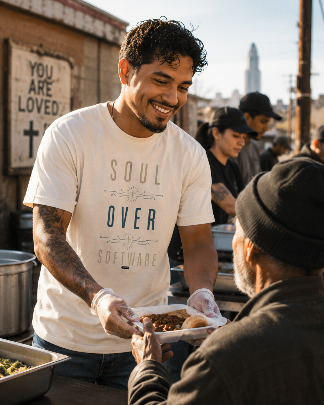 DigitalDivine: SOUL OVER SOFTWARE Faith Graphic Tee