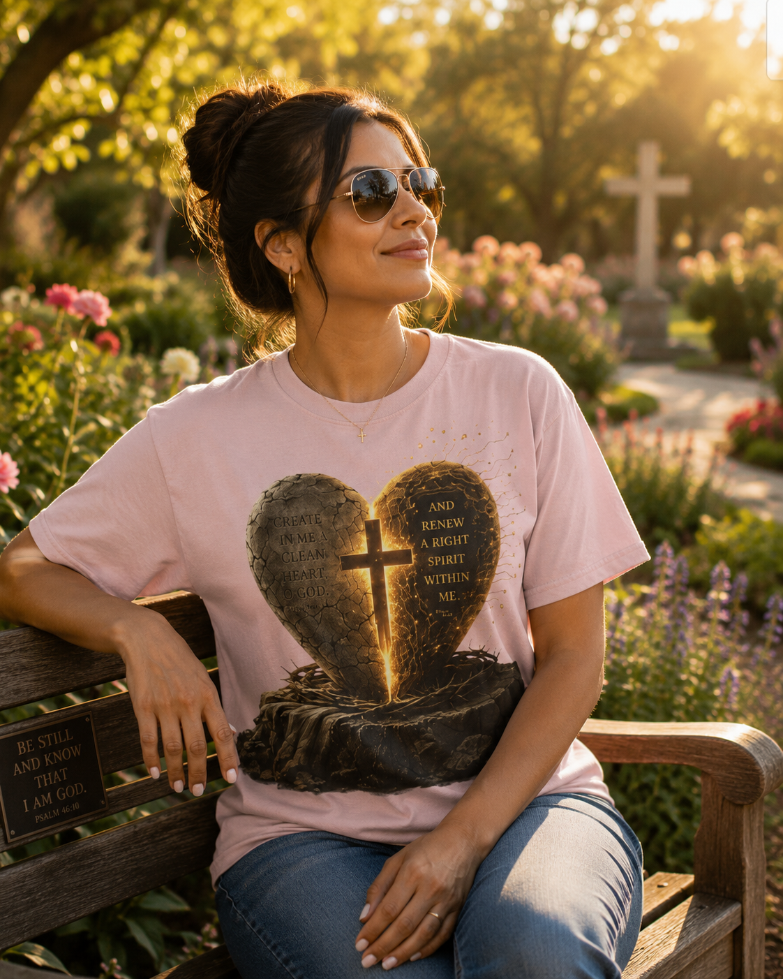DigitalDivine: NEW Heart Cross T-Shirt