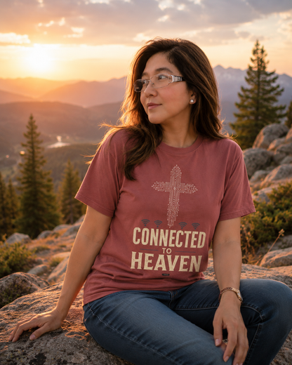 DigitalDivine: Connected To Heaven— Cross Faith Graphic Tee