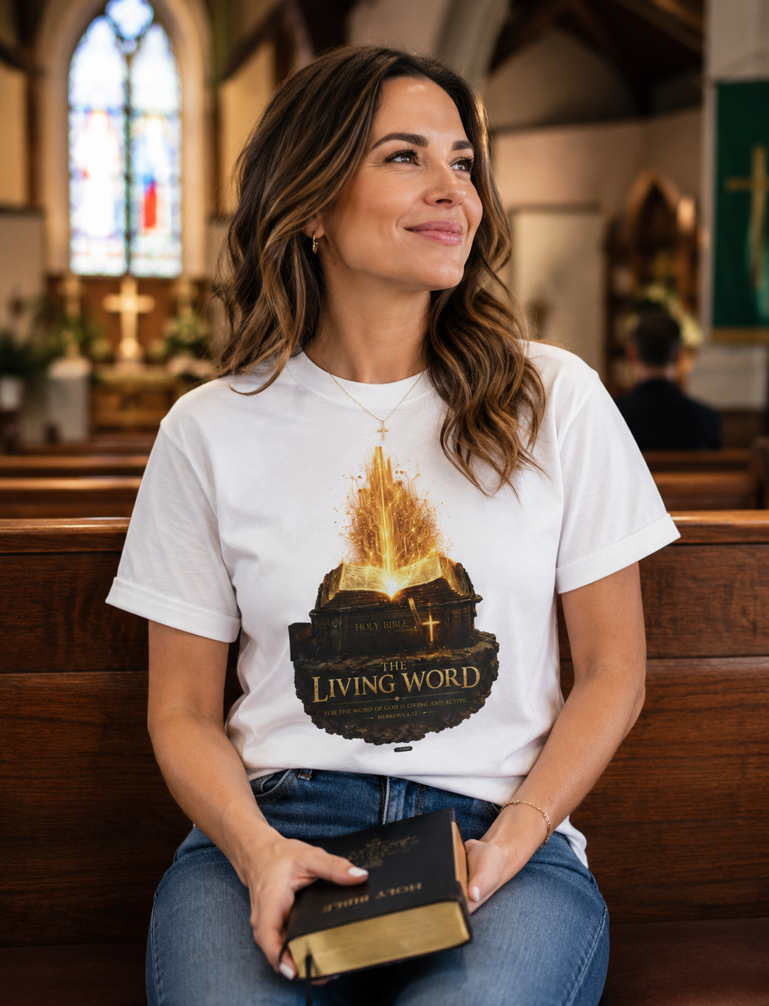 DigitalDivine: Bible- Living Word T-Shirt