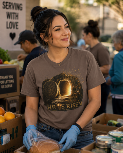 DigitalDivine: HE IS RISEN T-Shirt