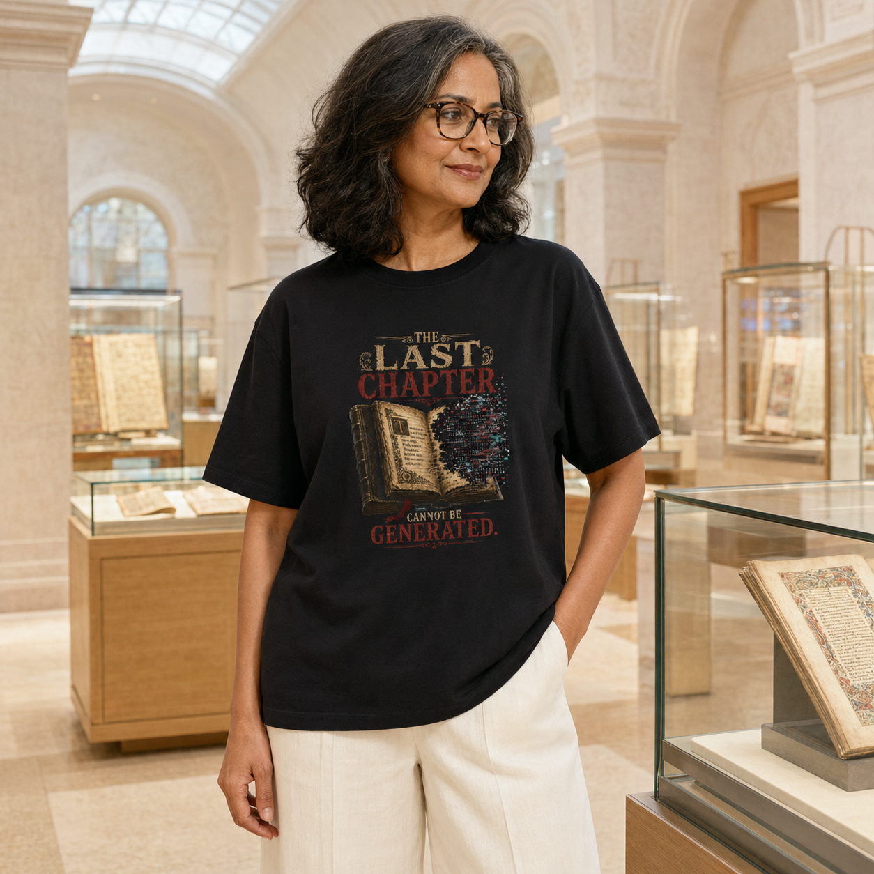 BOOKTee: The Last Chapter Cannot Be Generated T-Shirt
