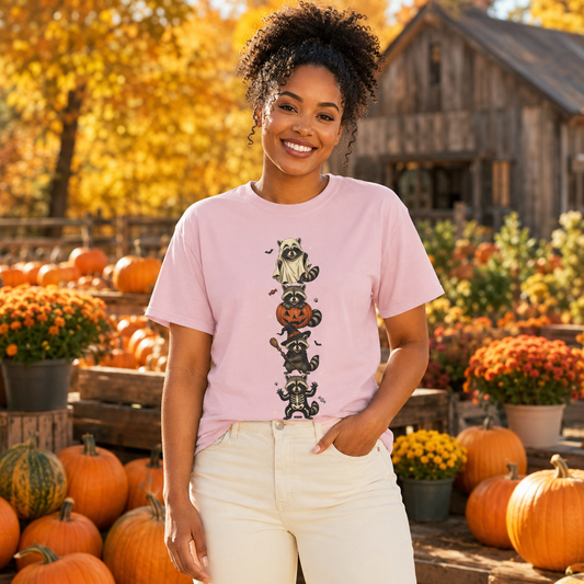 Halloween: Trick or Trash Racoon T-Shirt