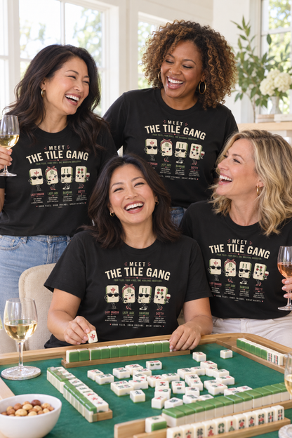 MAHJONG: Meet The Tile Gang T-Shirt
