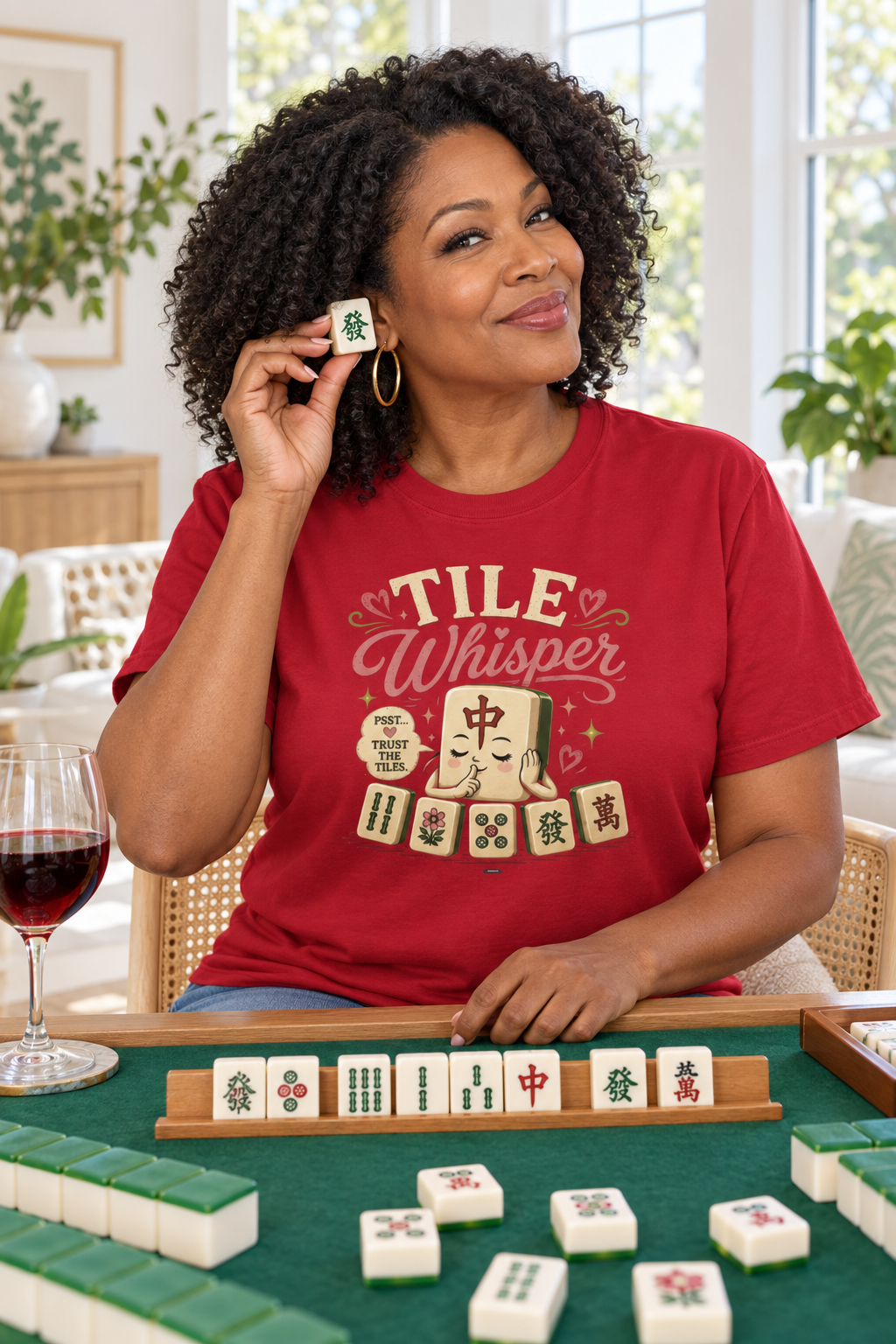 MAHJONG: Tile Whisper T-Shirt