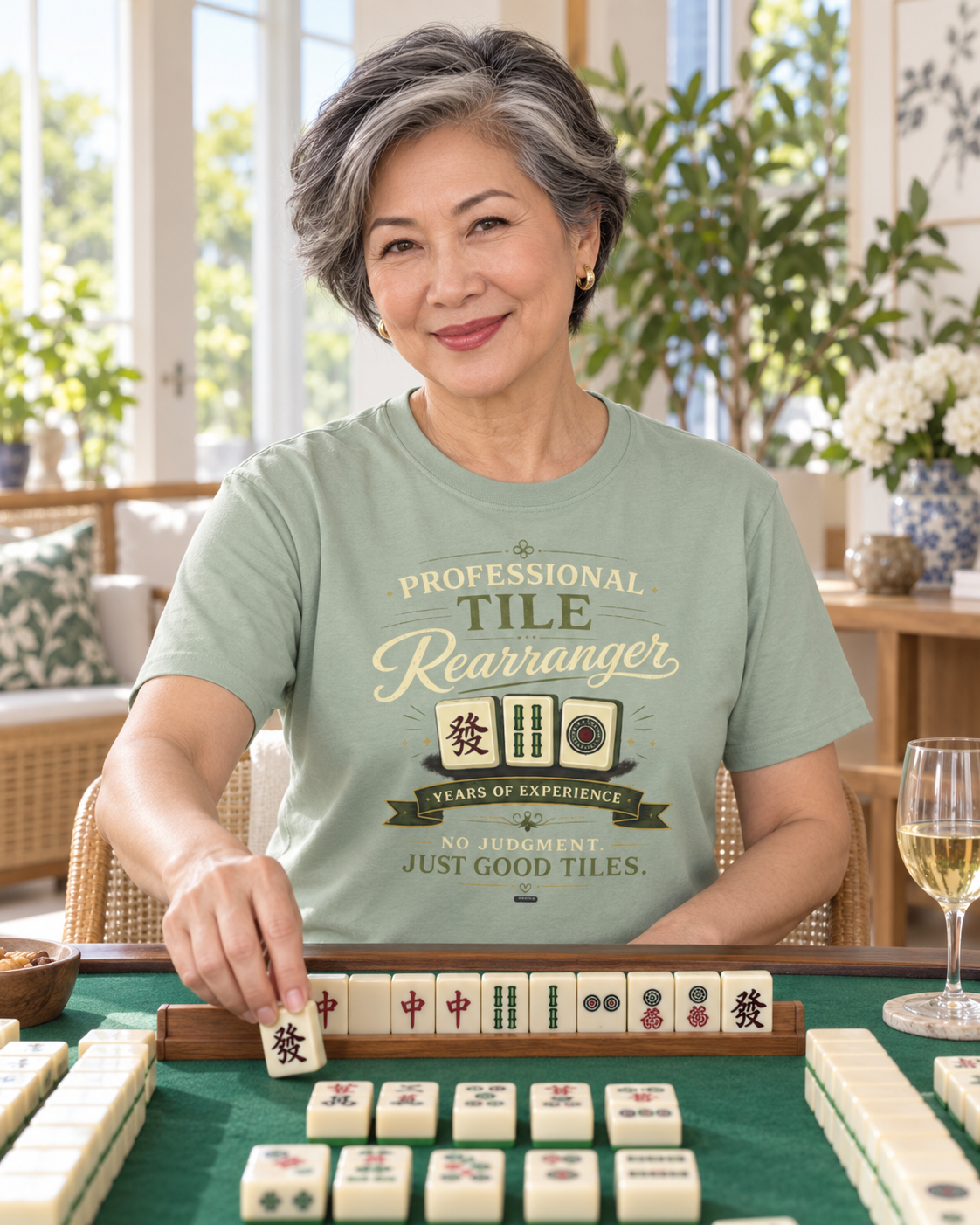 MAHJONG: Professional Tile Rearranger T-shirt