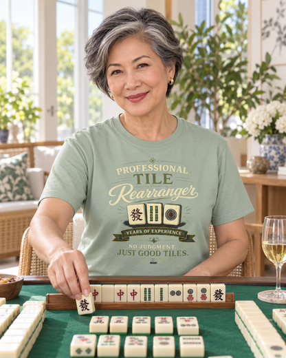 MAHJONG: Professional Tile Rearranger T-shirt