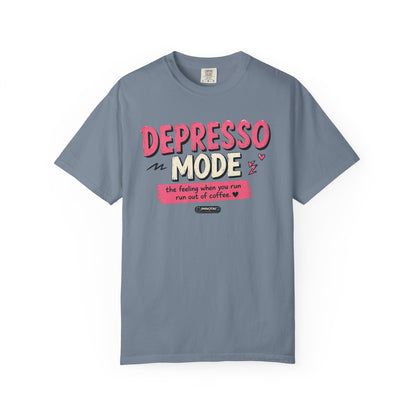 Depresso Mode- The Feeling  When You Run of  Coffee T-Shirt
