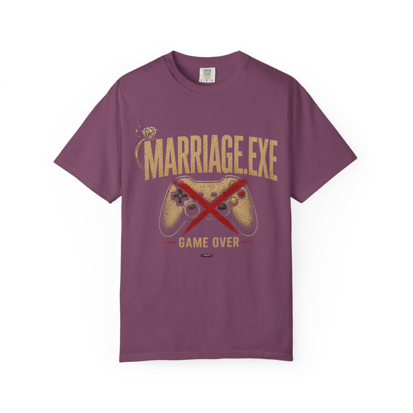 MARRIAGE.EXE Game Over'. Gamer T-Shirt