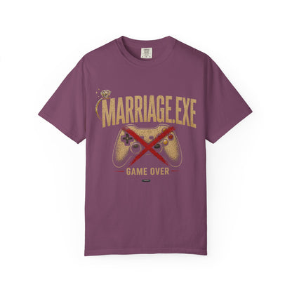MARRIAGE.EXE Game Over'. Gamer T-Shirt
