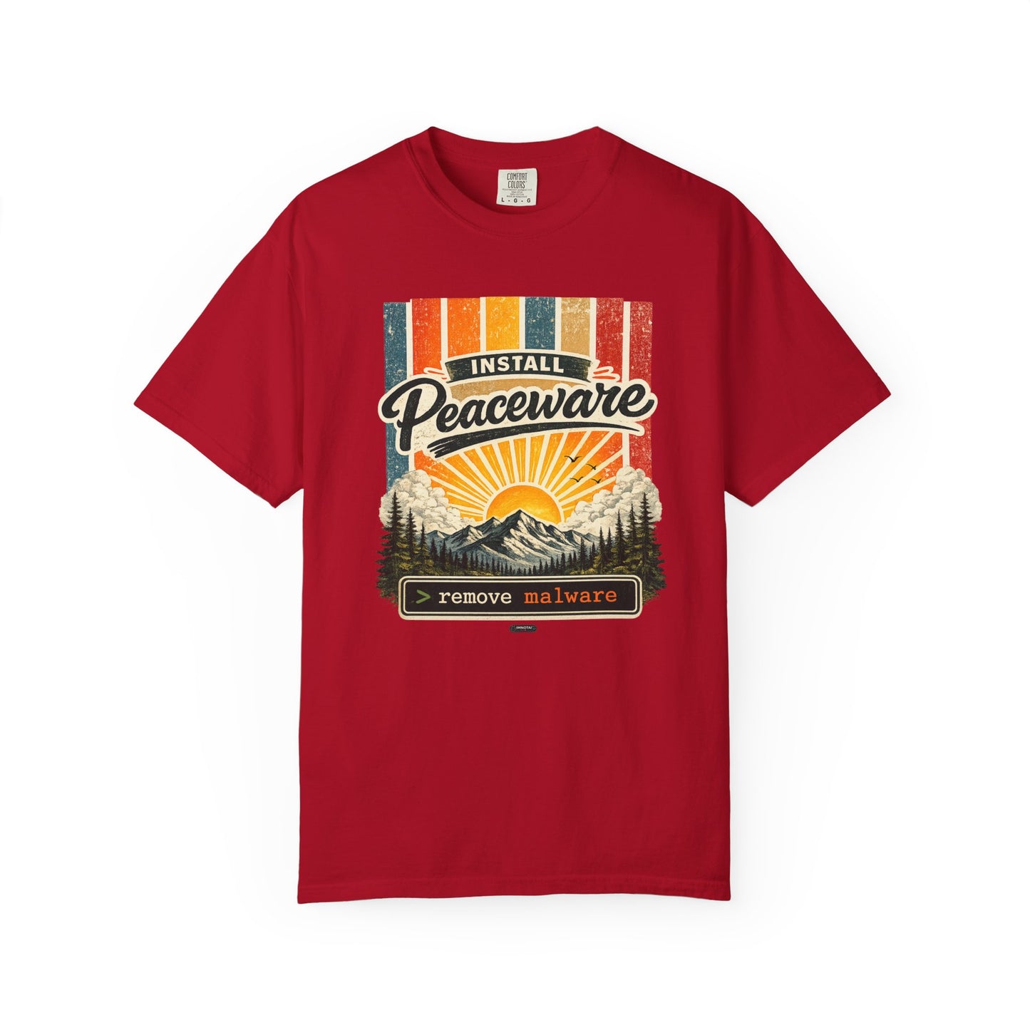 HUMANWARE : Install Peaceware Retro Nature T-Shirt