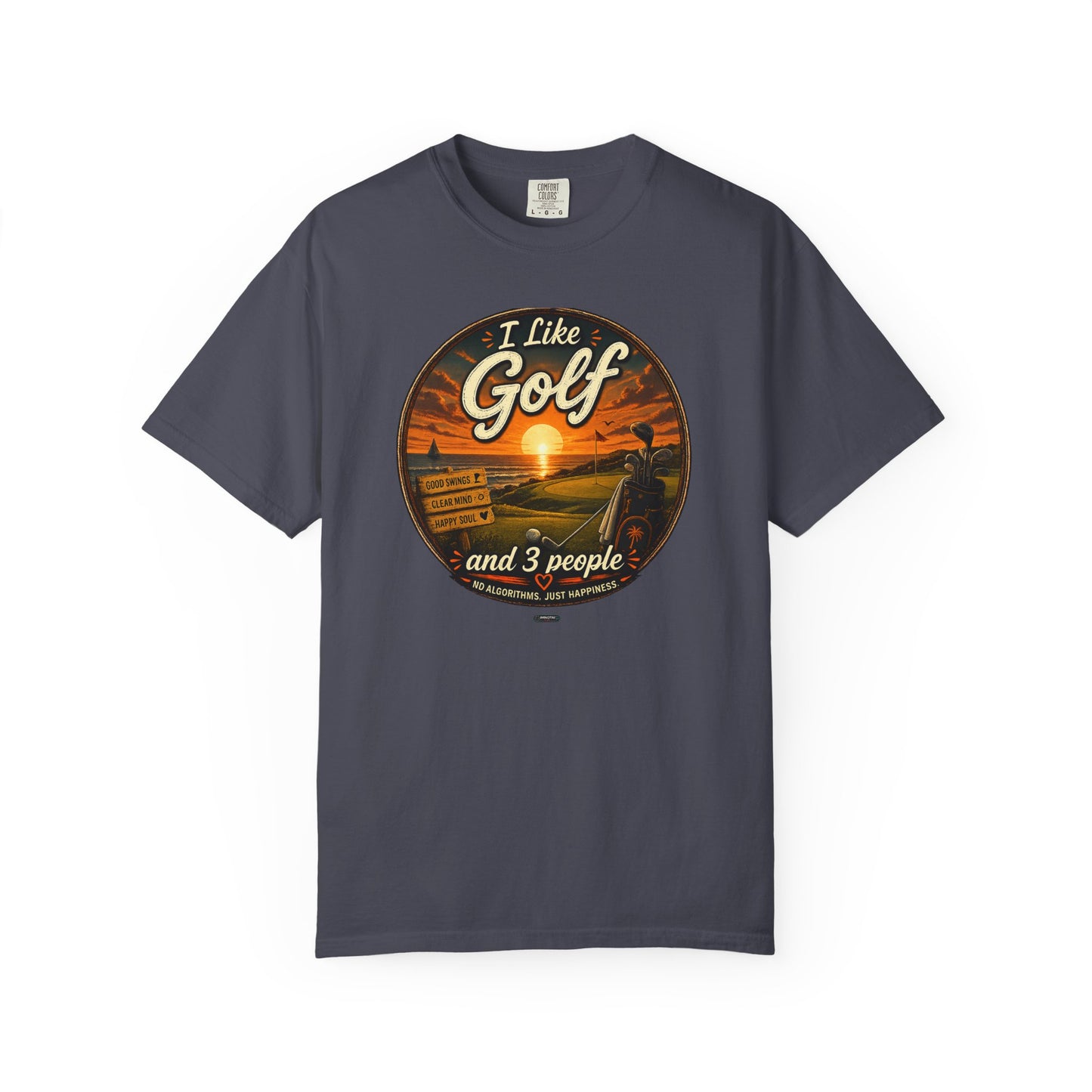 I Like Golf and 3 People T-shirt