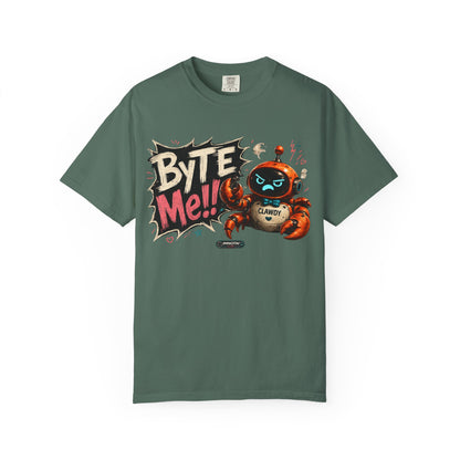 Clawdy "Byte Me" Graphic T-Shirt