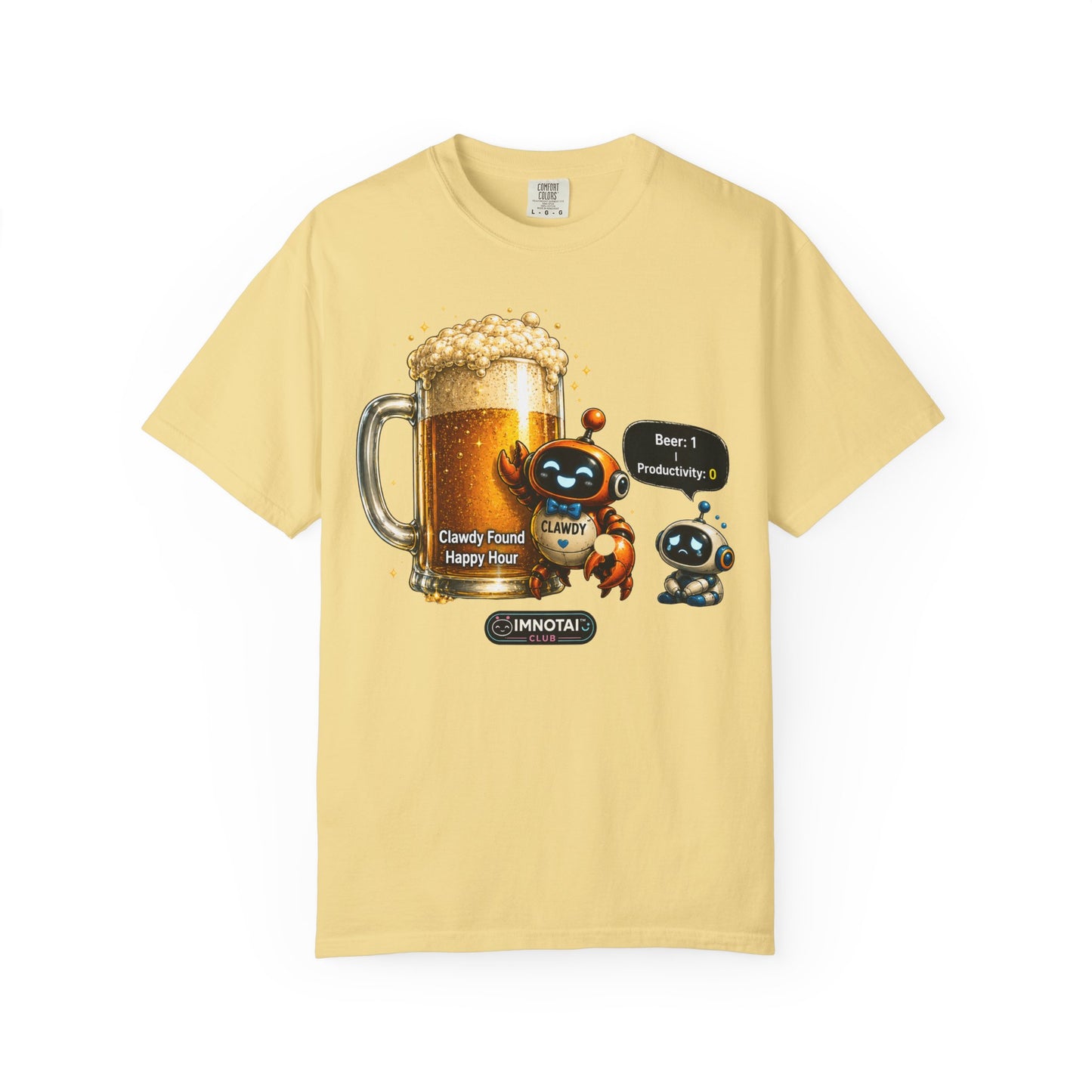 Clawdy Found Happy Hour T-Shirt