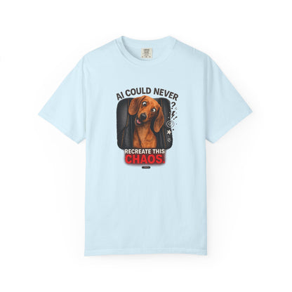 DOG Dachshund: AI Could Never Recreate This Chaos T-Shirt