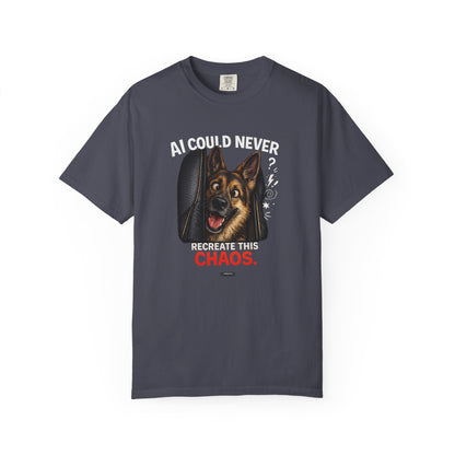 DOG German Shepherd: AI Could Never Recreate This Chaos T-Shirt