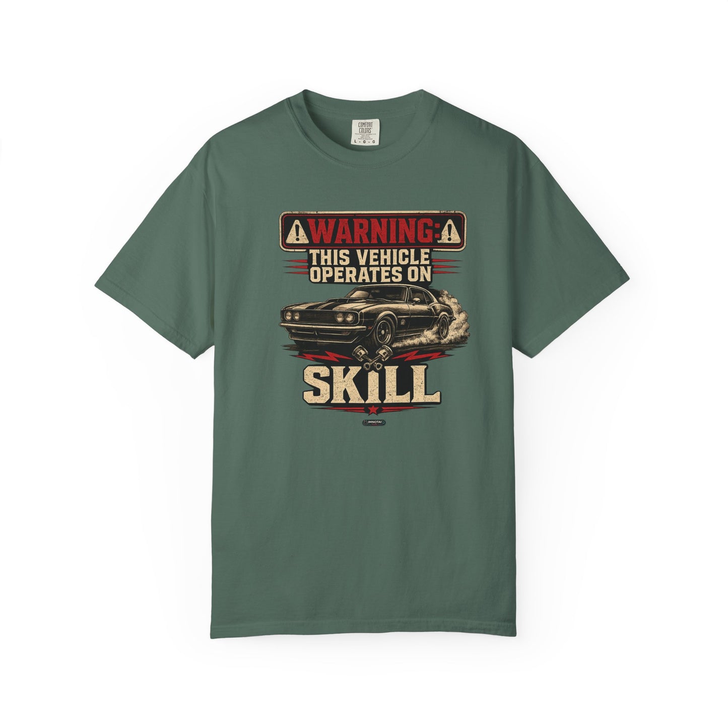 CLASSIC CAR This Vehicle Operate On Skills T-Shirt