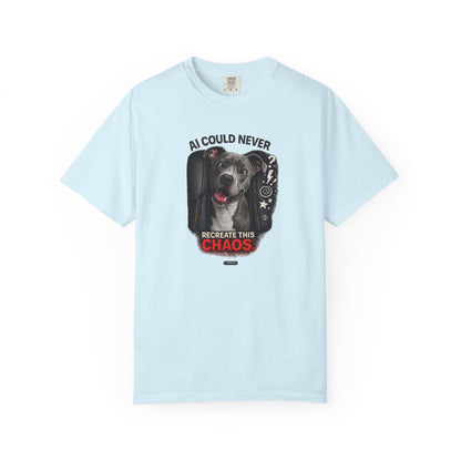 DOG Pitbull: AI Could Never Recreate This Chaos T-Shirt