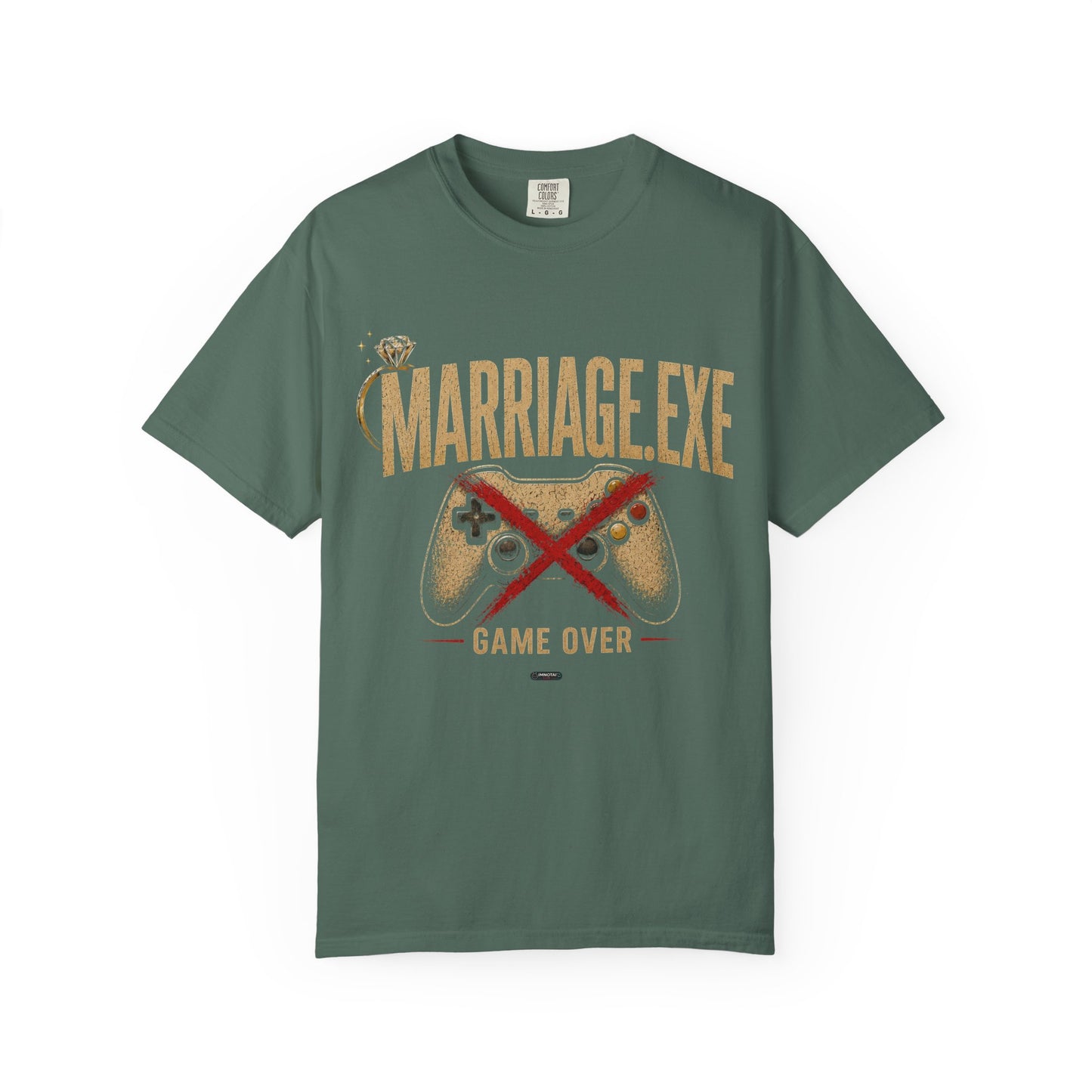 MARRIAGE.EXE Game Over'. Gamer T-Shirt