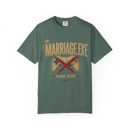 MARRIAGE.EXE Game Over'. Gamer T-Shirt