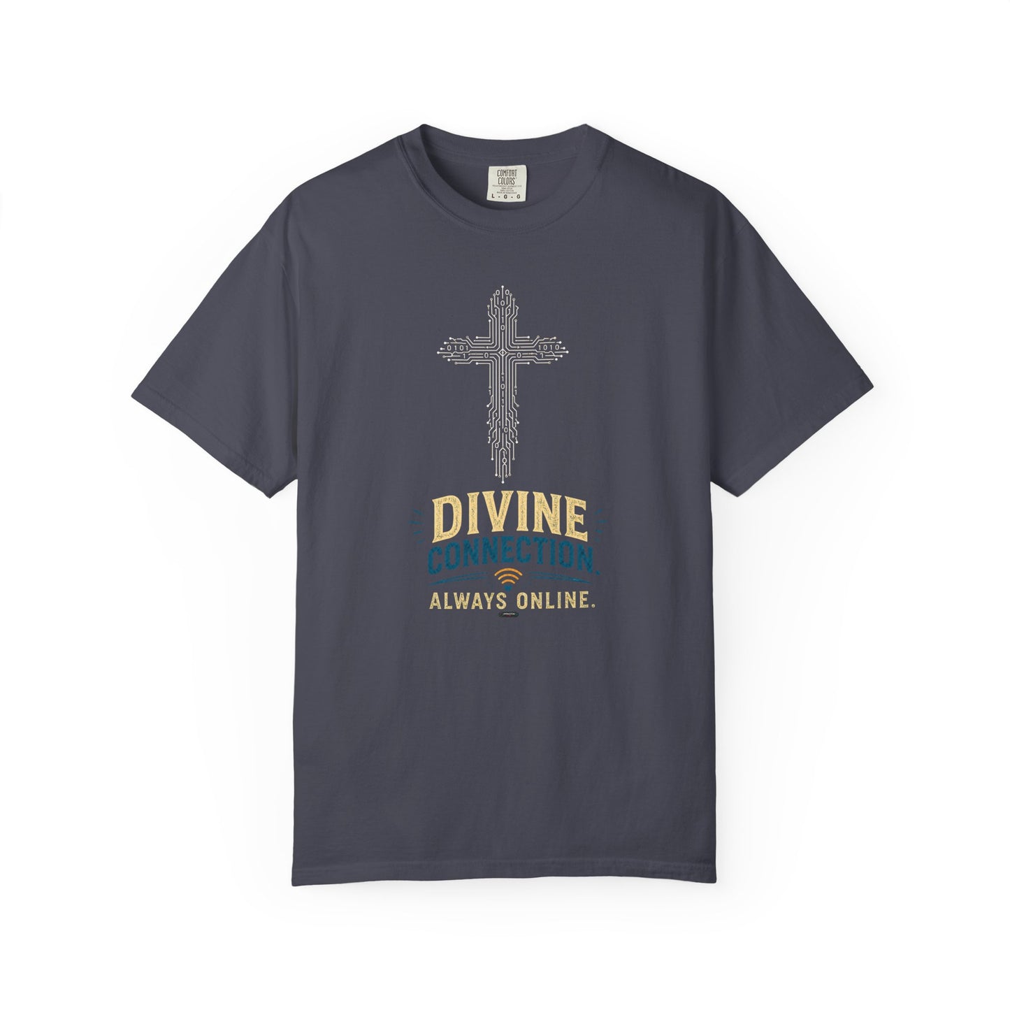 DigitalDivine: Devine Connection. Always On— Cross Faith Graphic Tee