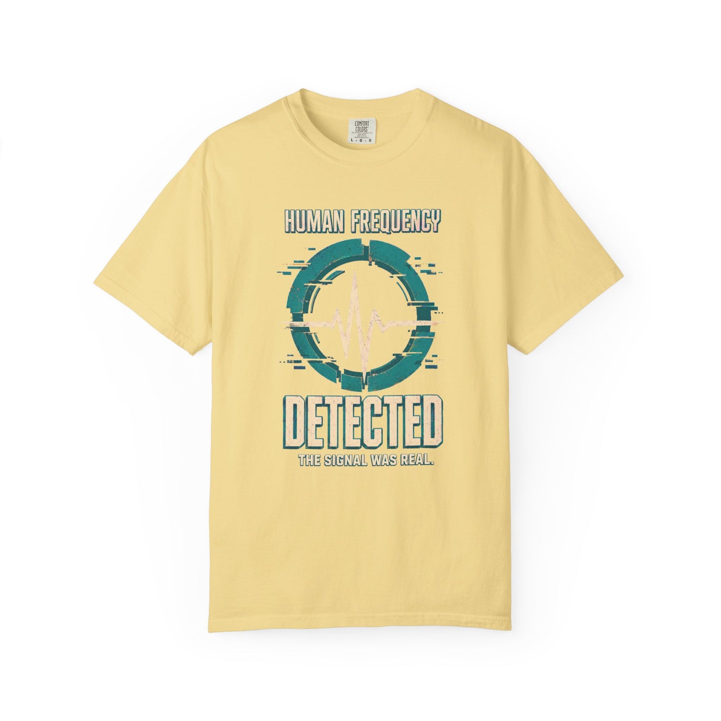 MUSIC: Human Frequency Detected" Graphic Tee