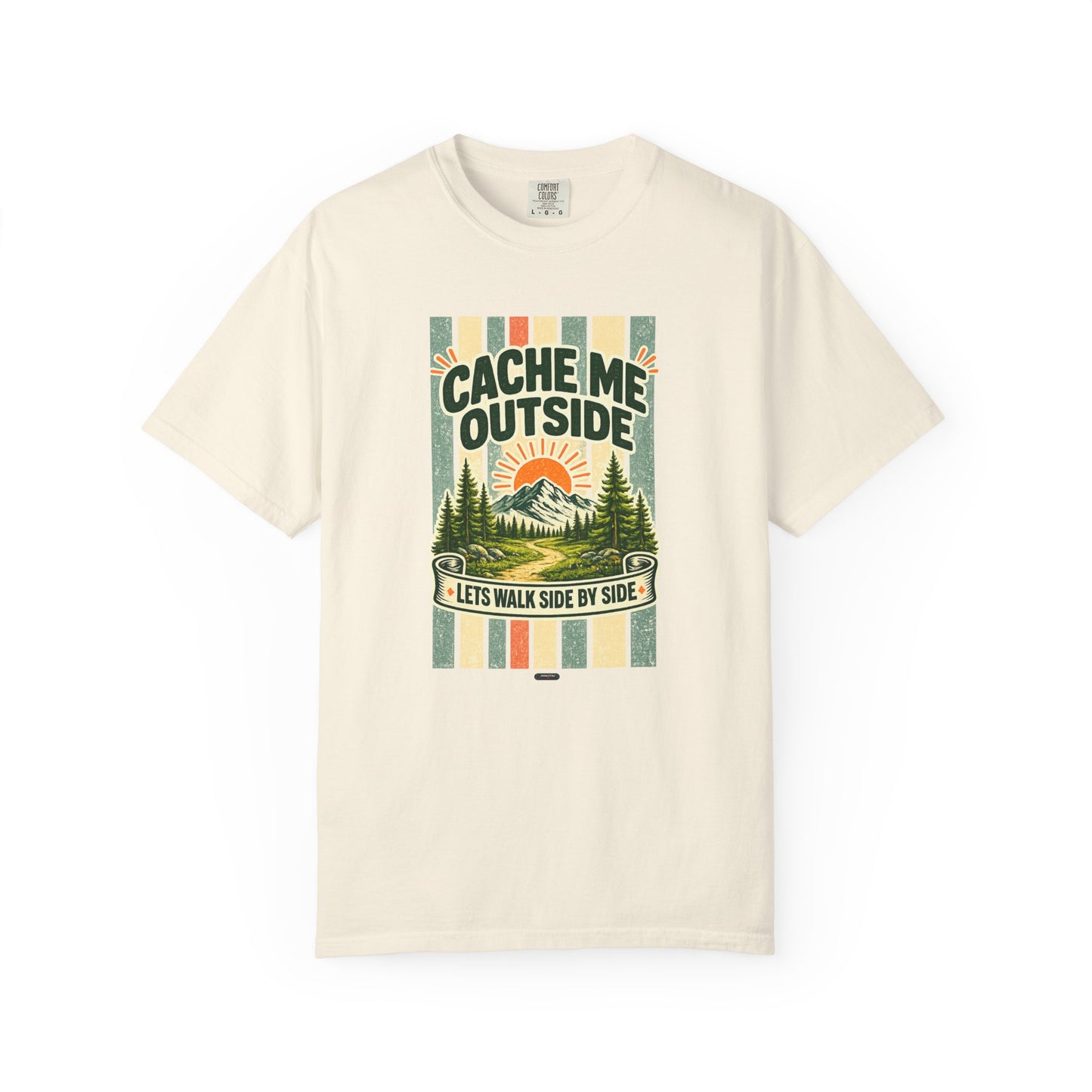 HUMANWARE : CACHE ME OUTSIDE  Retro Nature T-Shirt