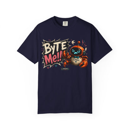 Clawdy "Byte Me" Graphic T-Shirt
