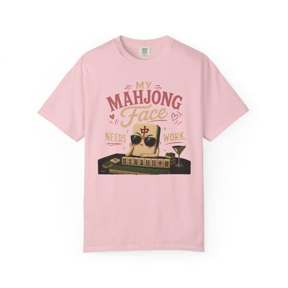 MAHJONG: My Face Need Works  T-Shirt