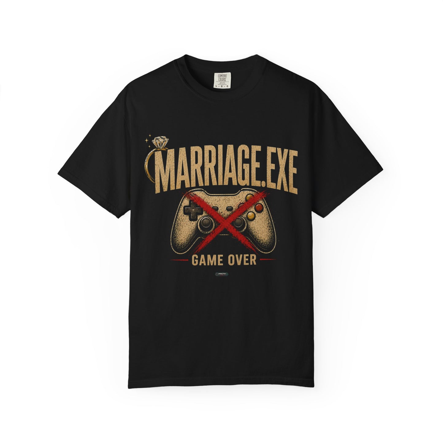MARRIAGE.EXE Game Over'. Gamer T-Shirt