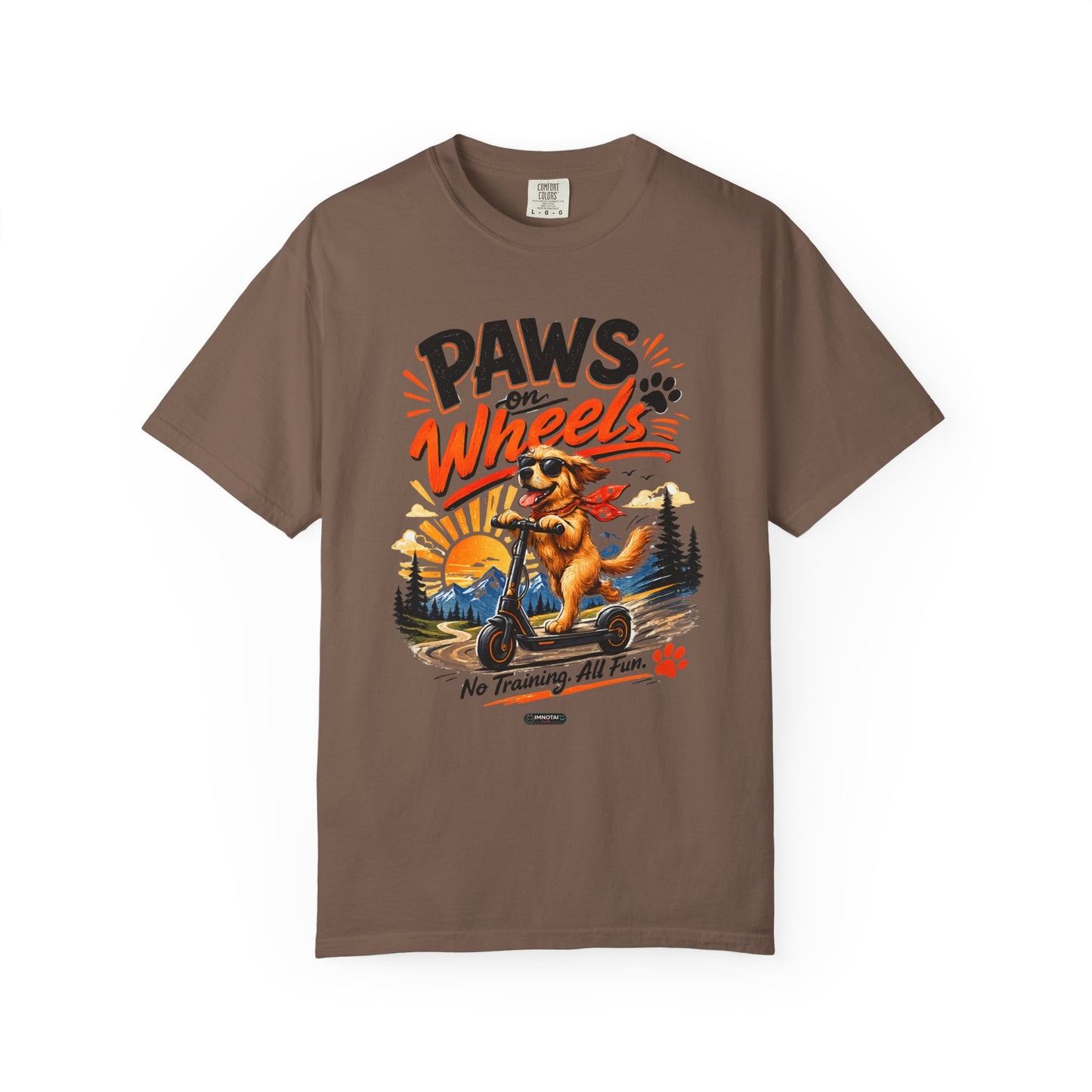 Paws on Wheels- DOG T-Shirt
