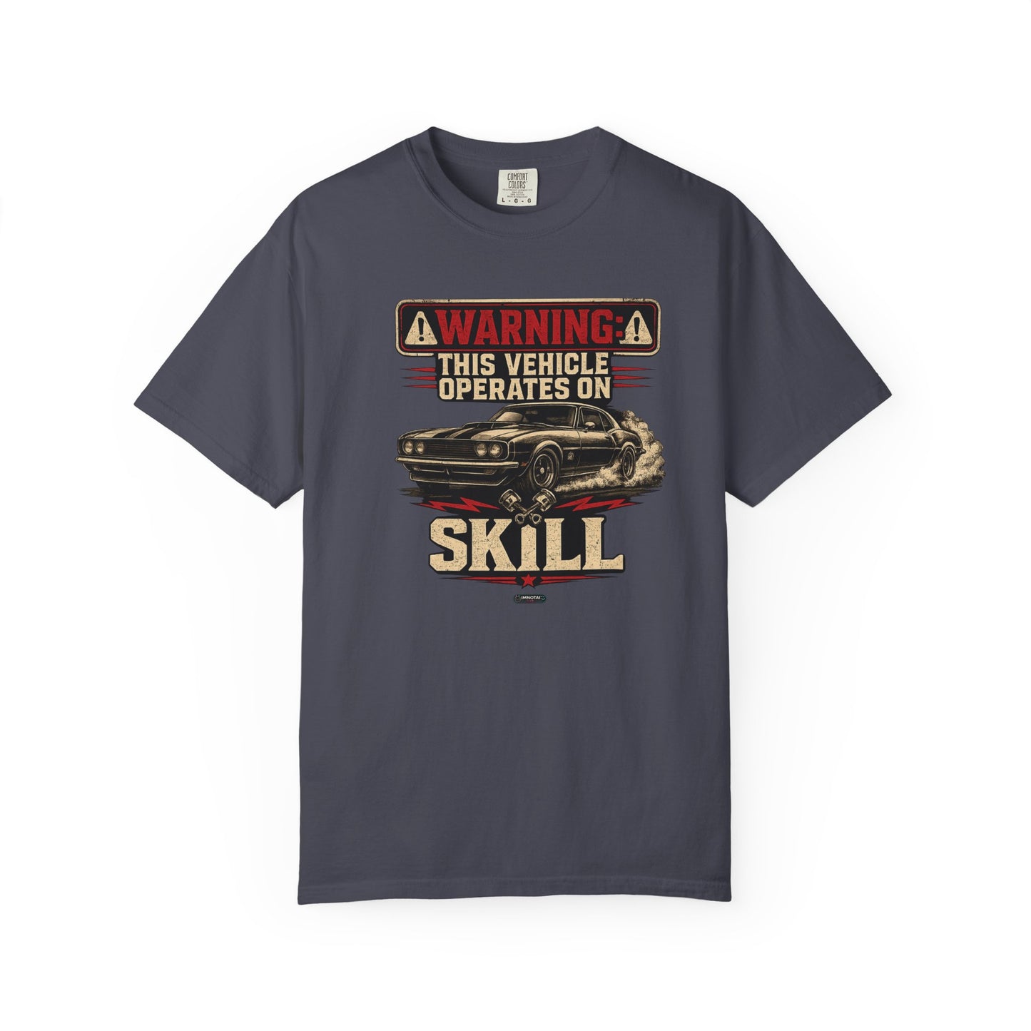 CLASSIC CAR This Vehicle Operate On Skills T-Shirt