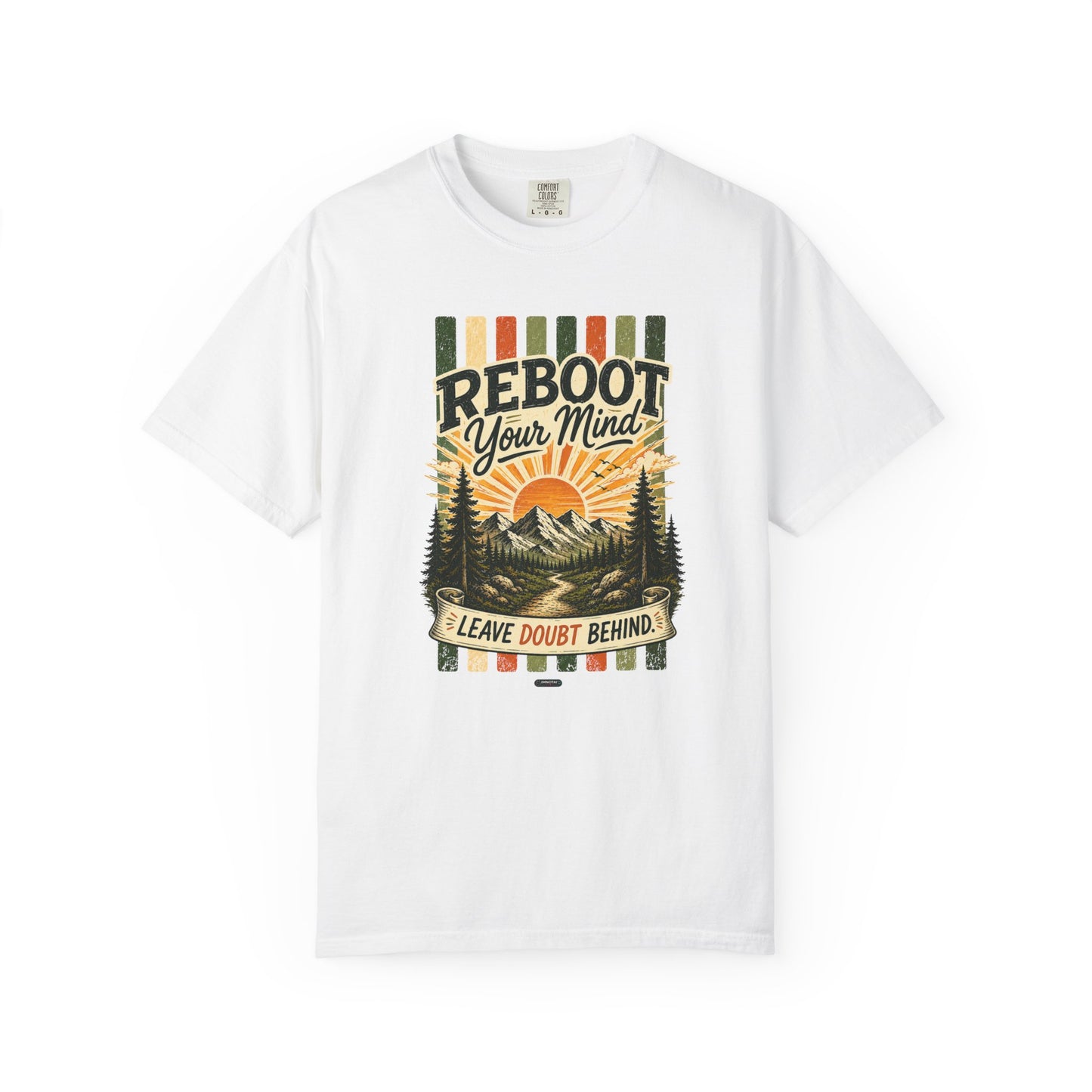 HUMANWARE : REEBOOT Your Mind. Retro Nature T-Shirt