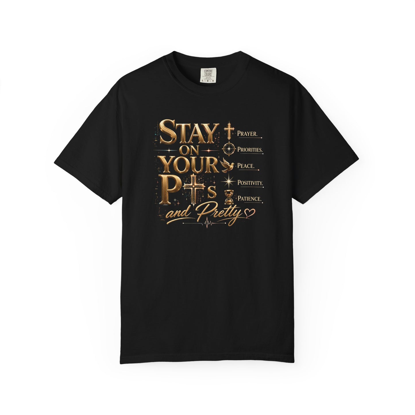 DigitalDivine: Stay On Your P's Motivation Religious Tee