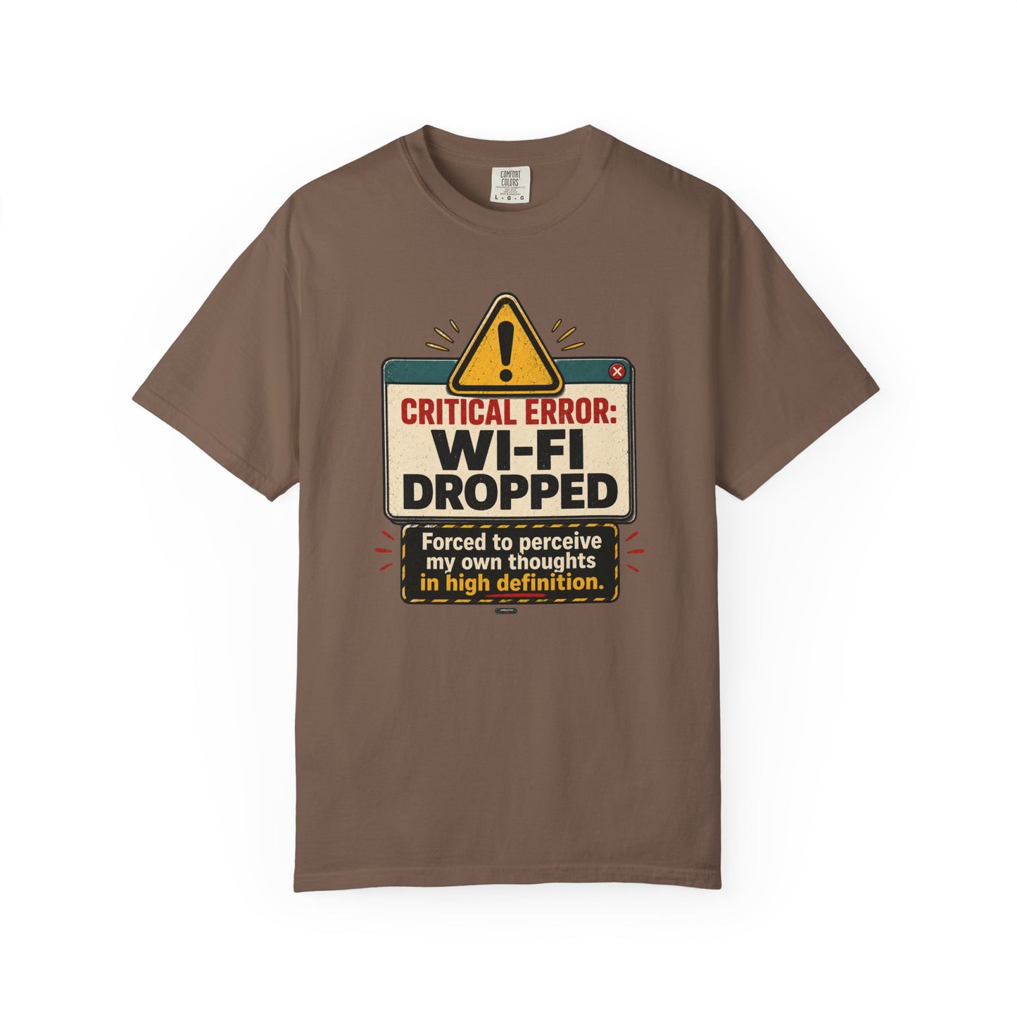 Wi‑Fi Dropped Funny Internet Error Graphic Tee