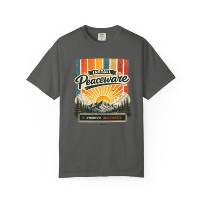 HUMANWARE : Install Peaceware Retro Nature T-Shirt