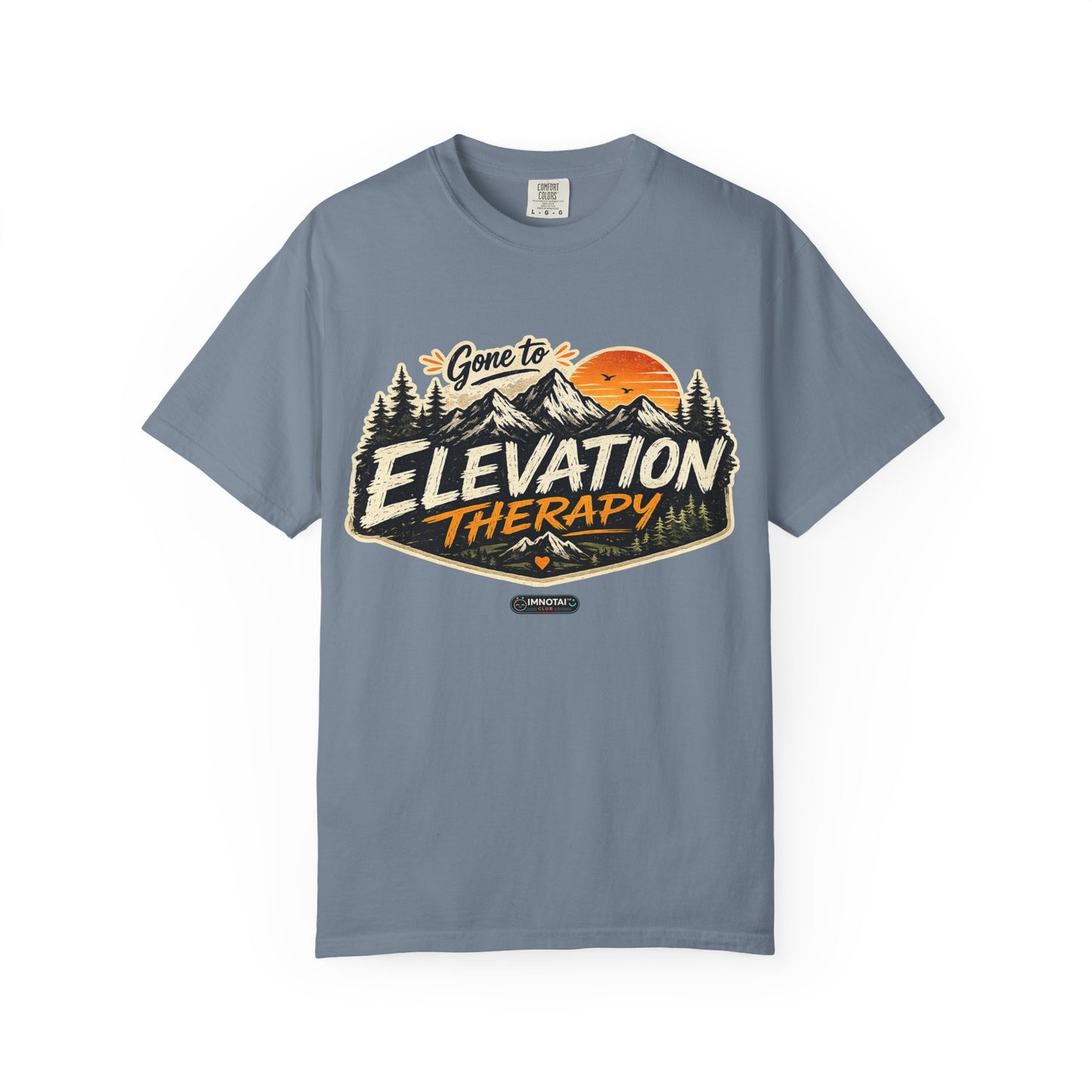 Mountain: Gone To  Elevation Therapy T-Shirt