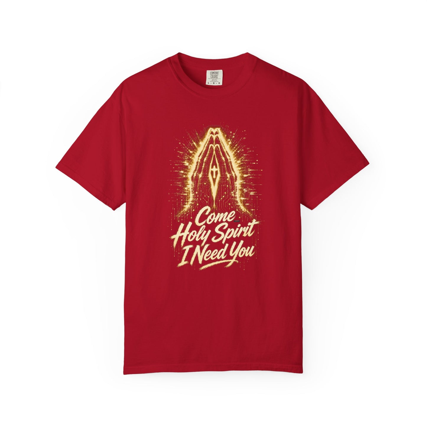 DigitalDivine: Come Holy Spirit I Need You Religious Tee
